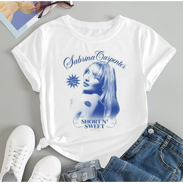 Sabrina Carpenter Short N Sweet Shirt, Sabrina Carpenter 90s Vintage