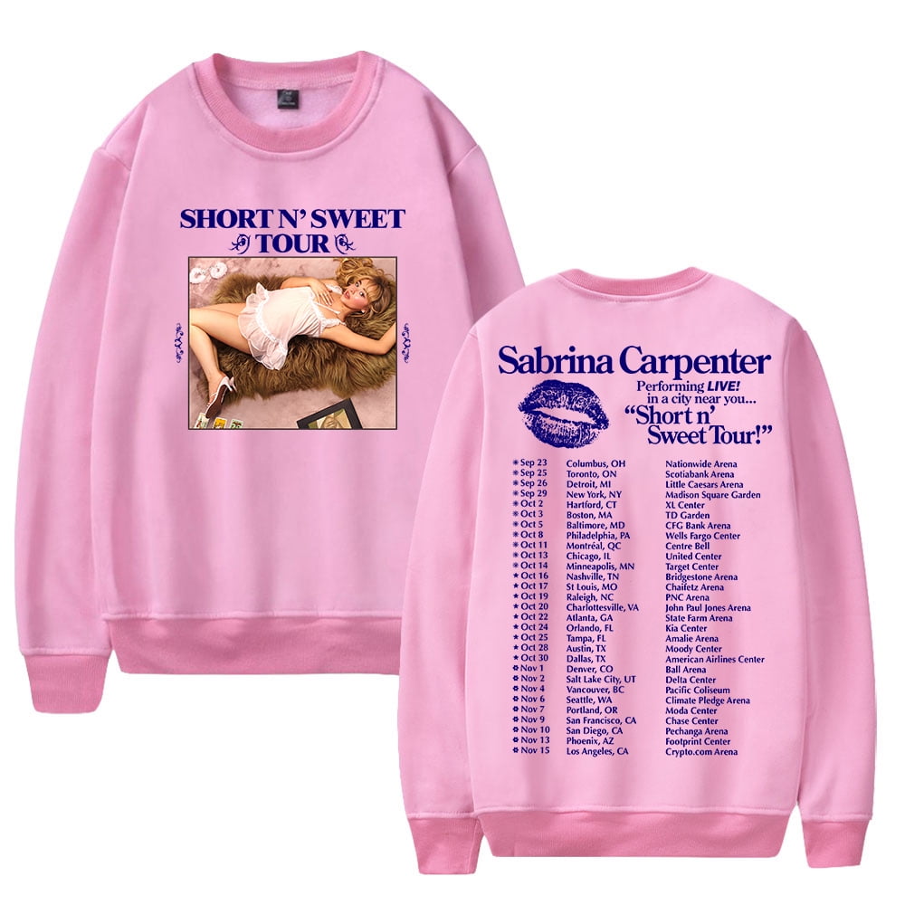 Sabrina Carpenter Short n' Sweet Tour 2024 Merch Long Sleeve Streetwear