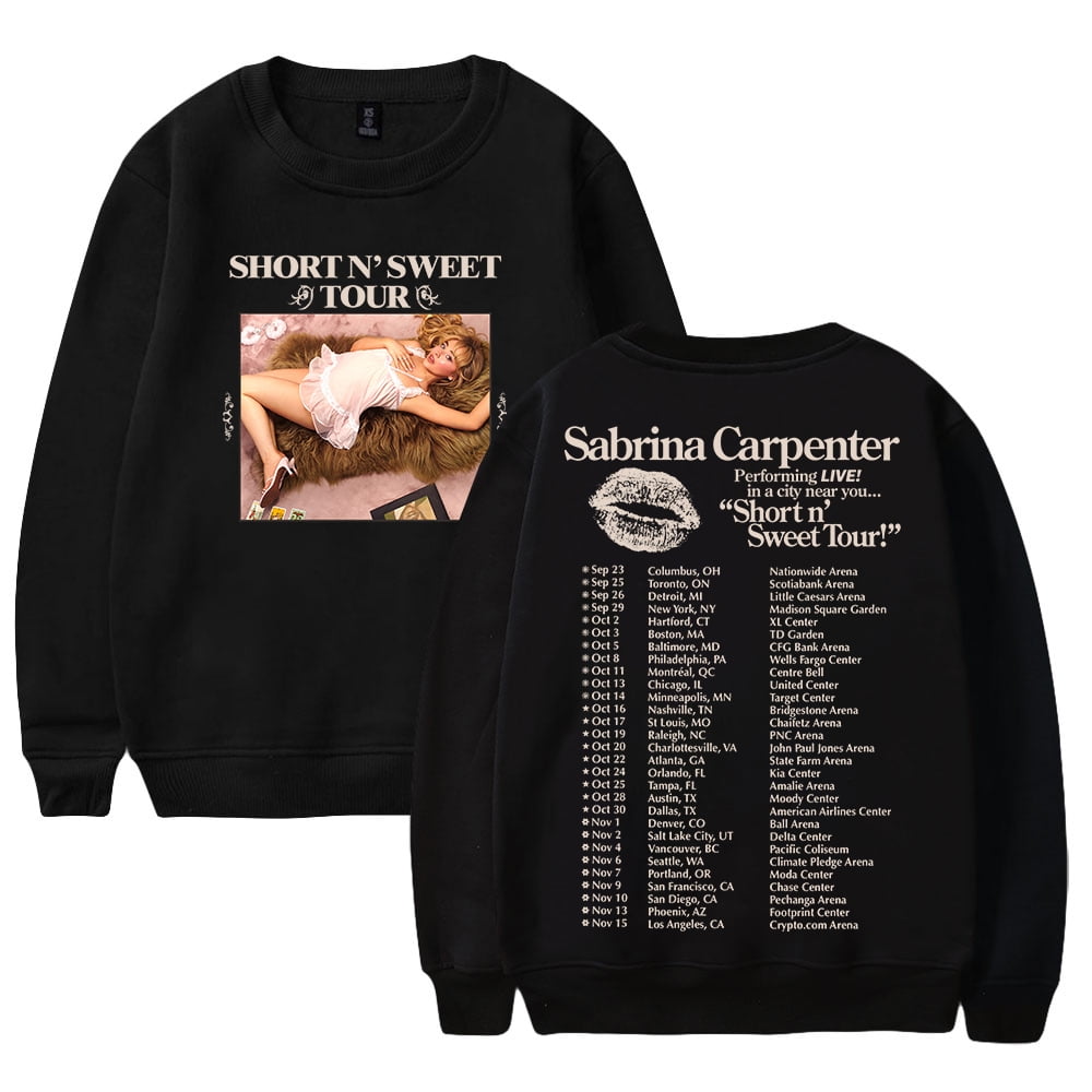 Sabrina Carpenter Short n' Sweet Tour 2024 Merch Long Sleeve Streetwear