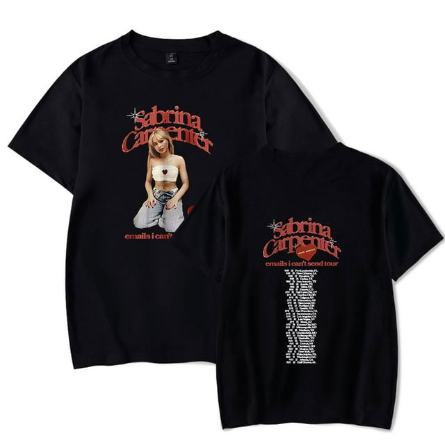 Sabrina Carpenter Tour Merch TShirt Tee Cosplay Men/Women Summer