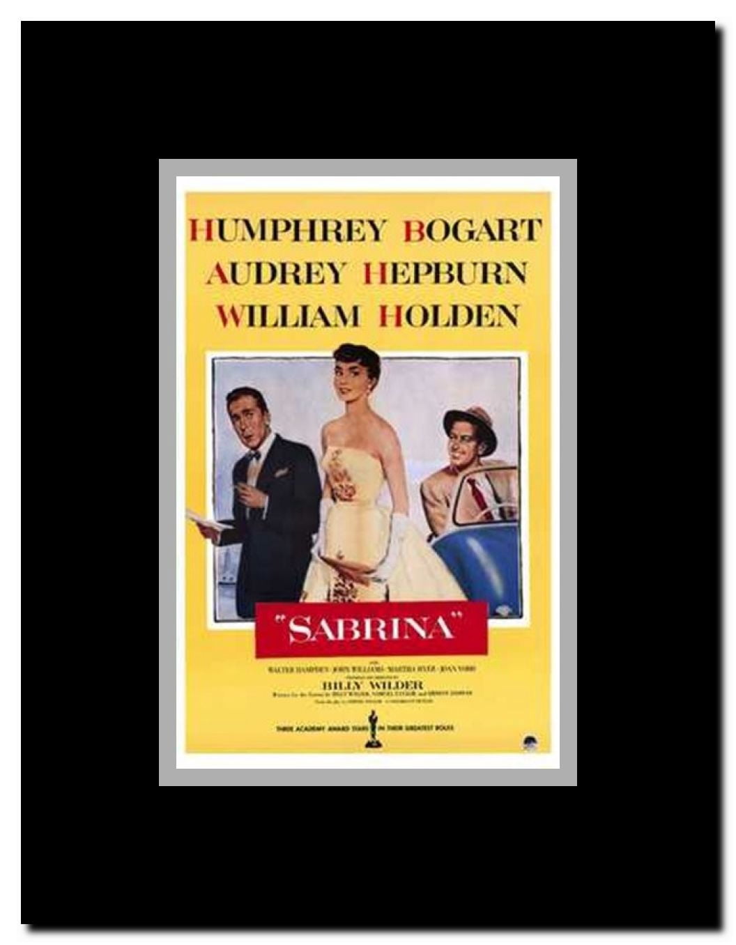 Sabrina Framed Movie Poster