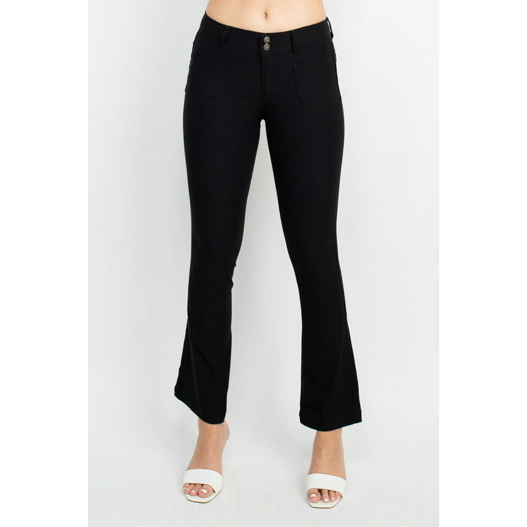 10, NEW Santana Straight Women's Denim Tummy Control Capri  Black Jeans,  Pants, nwt - Santana – Buttons & Beans Co.