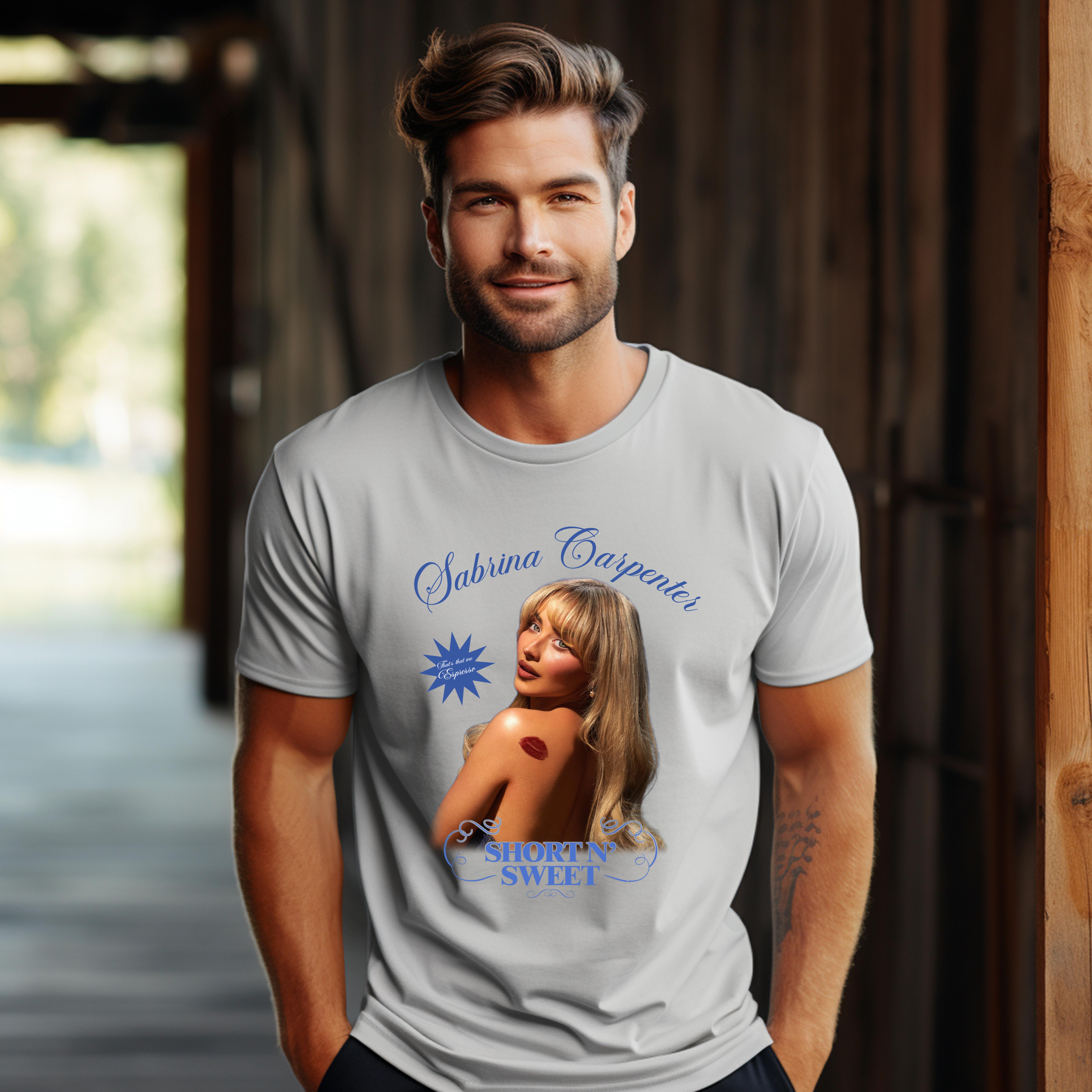 Sabrina Short N Sweet New Album 2024 TShirt Up To 4XL