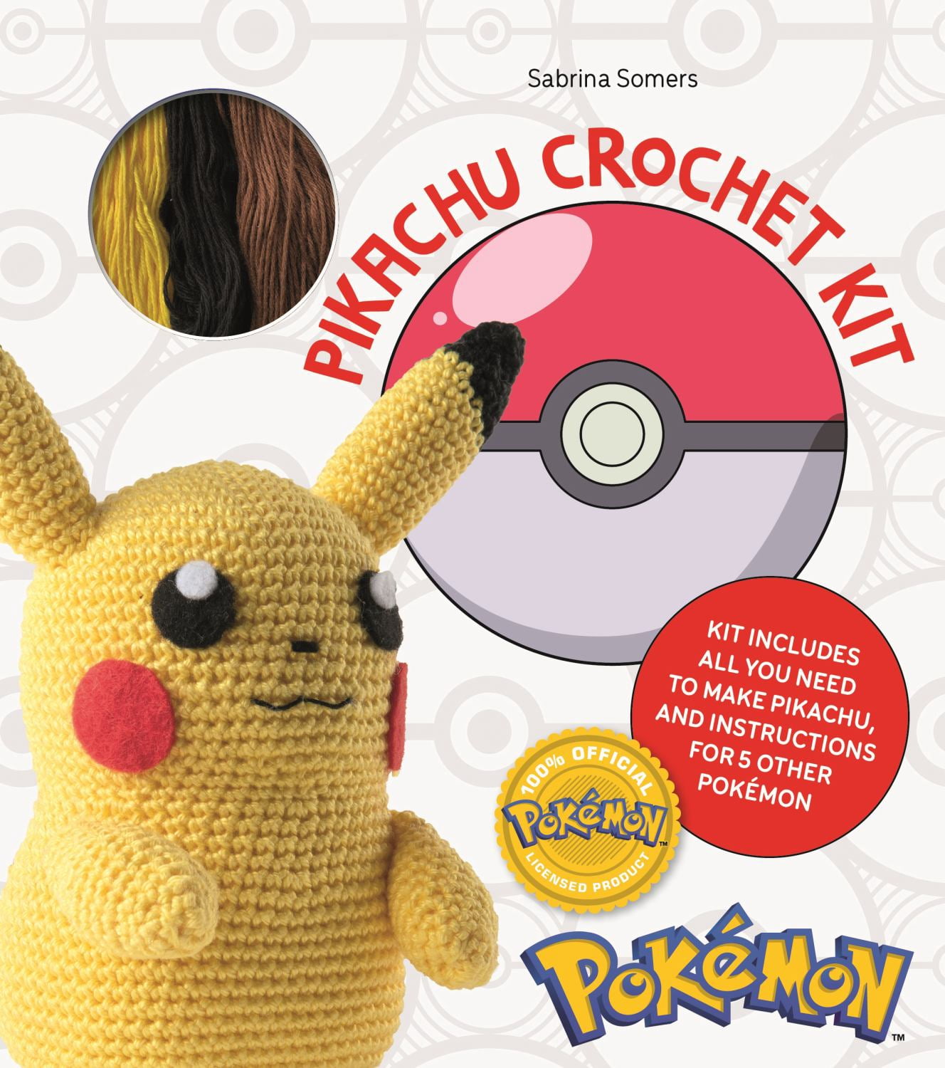 Pokémon Crochet Pikachu Book + Kit: Includes All You Need & 5