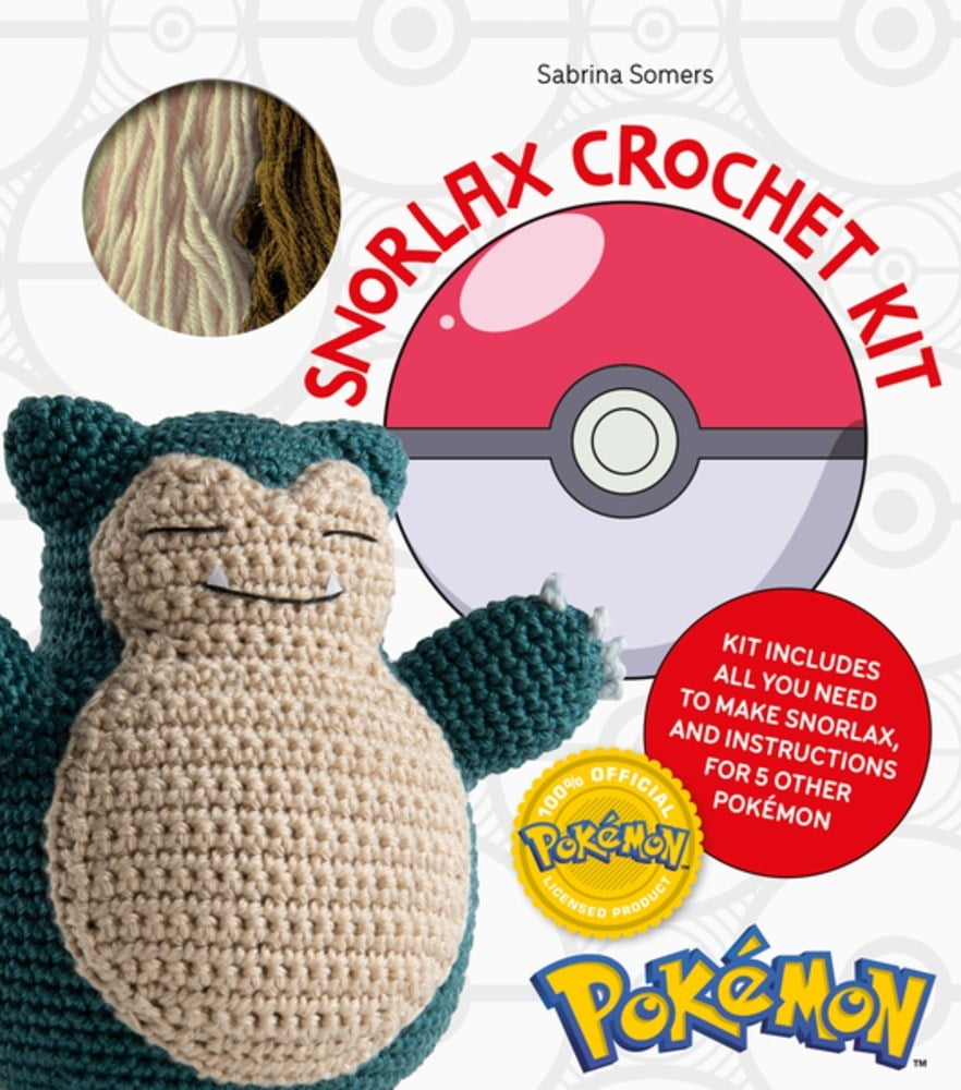 Sabrina Somers: Pokémon Crochet Snorlax Kit: Includes Materials to