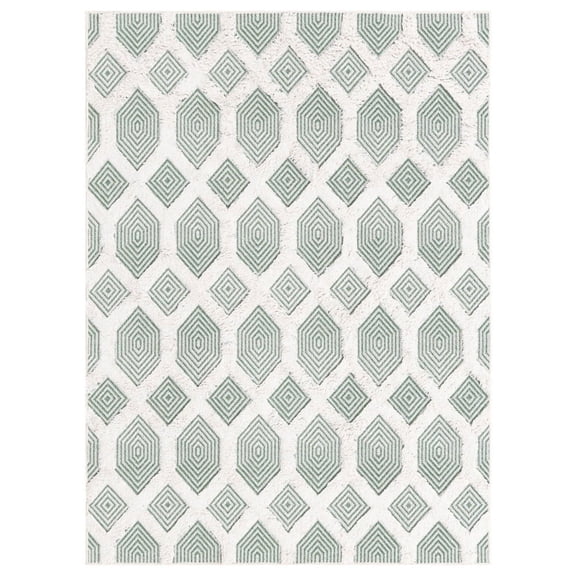 Sabrina Soto Casa Collection Area Rug - Havana (4' 5" x 6' Rectangle Green/Ivory)