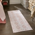 thumbnail image 1 of Sabrina Soto Casa Collection Area Rug - Palma (2' 3" x 8' Runner Pink/Ivory), 1 of 8
