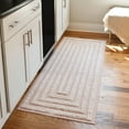 thumbnail image 1 of Sabrina Soto Casa Collection Area Rug - Toluca (2' 3" x 6' Runner Pink/Ivory), 1 of 10