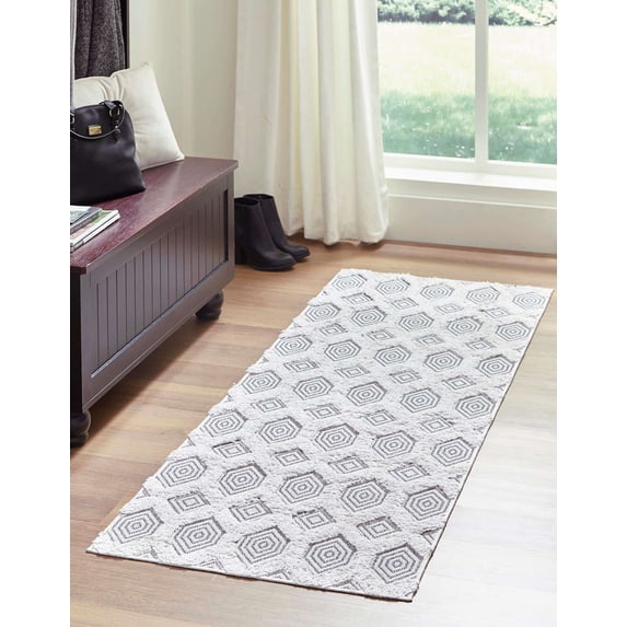 Sabrina Soto Casa Runner Geometric Casual Runner Rug, 2'7" x 12'