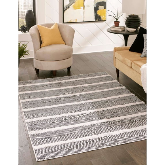 Sabrina Soto Geometric Area Rug, 6.33' x 9'