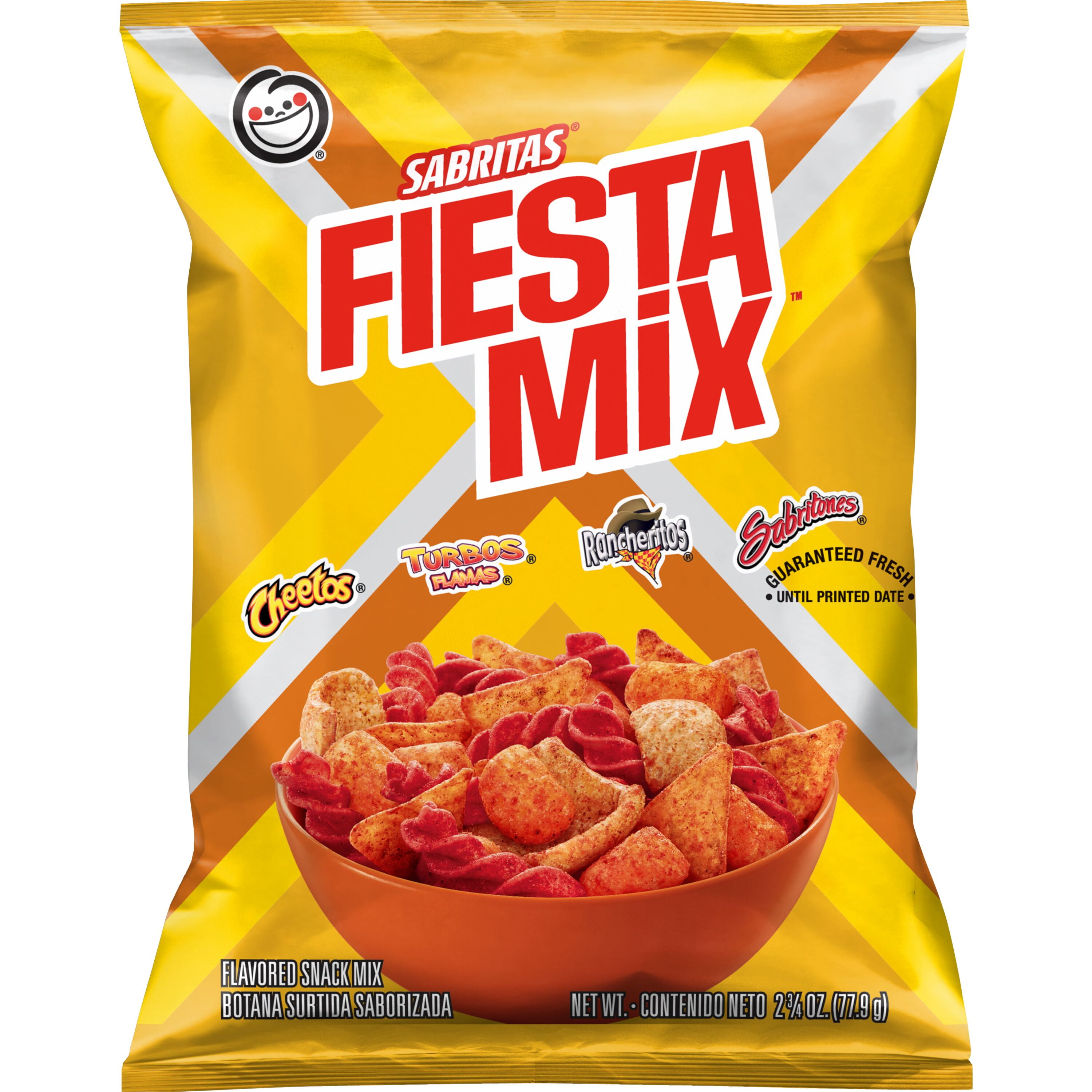 Sabritas Fiesta Mix Flavored Snack Mix, 2.75oz Bag