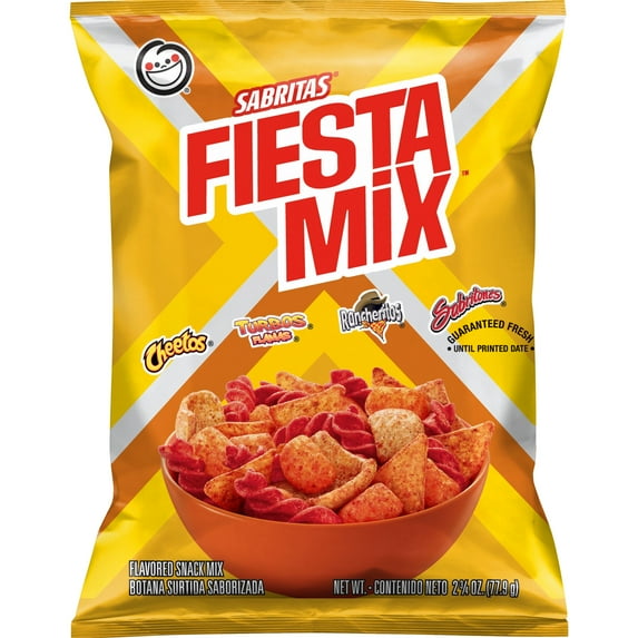 Sabritas Fiesta Mix Flavored Snack Mix, 2.75oz Bag