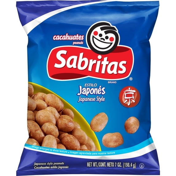 Sabritas Japanese Style Peanuts, 7 oz Bag