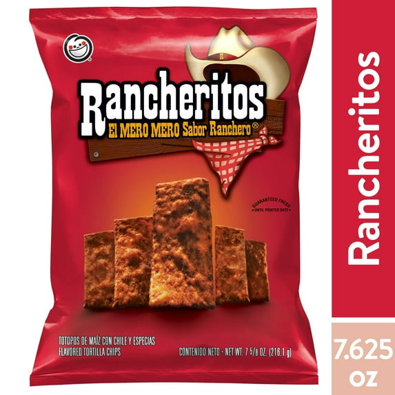 Sabritas Rancheritos El Mero Mero Sabor Ranchero Flavored Tortilla Chips, 7.6 oz Bag
