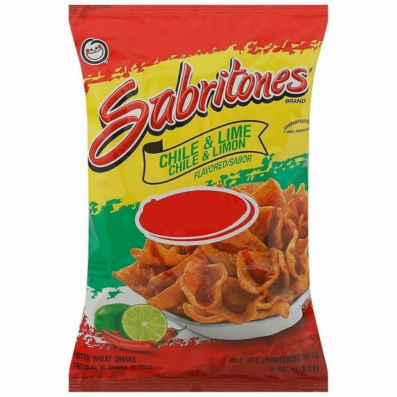 Sabritas Sabritones Chile & Lime Flavored 4.0 oz Pack of 2