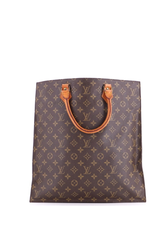 Pre-Owned Sac Plat Bag Monogram Canvas By Rebag