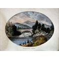 thumbnail image 1 of Sacandaga Creek Poster Print by Currier and Ives  (9 x 12), 1 of 1