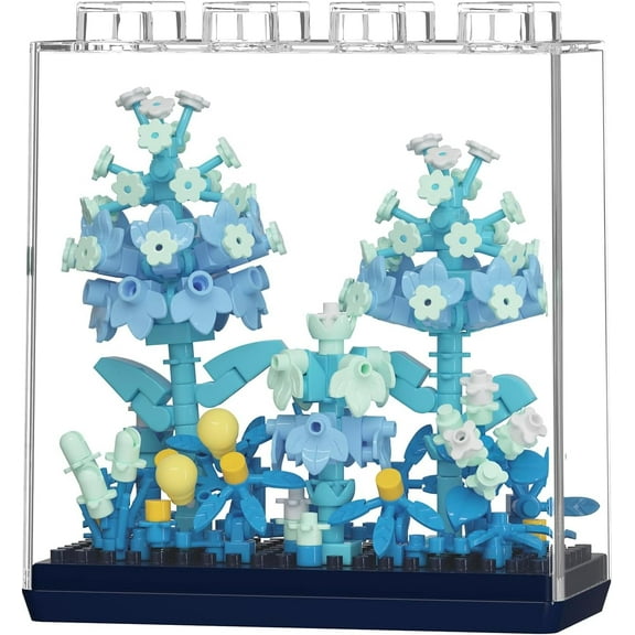 Sacblirr Gardenia Flower Bouquet Building Set Toy with Dust Cover – Perfect Toys Gift for Home Decor, Art Collection, and Office Display Buildings Blocks