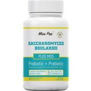 Saccharomyces Boulardii 150 Billion CFU Probiotics for Gut Health, Plus MOS Yeast Fraction 30 Servings, Unisex, Misspep Nutrition