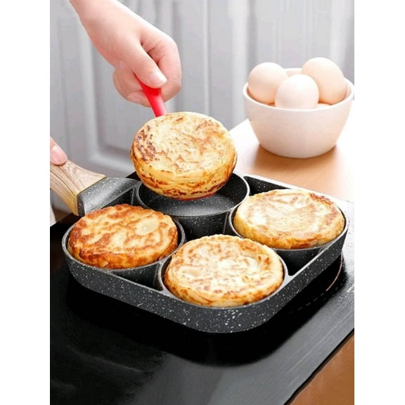 Sacchetto Four sections frying pan for eggs & hamburgers