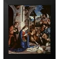 thumbnail image 1 of Sacchi, Andrea 20x23 Black Modern Framed Museum Art Print Titled - The Holy Family, 1 of 4