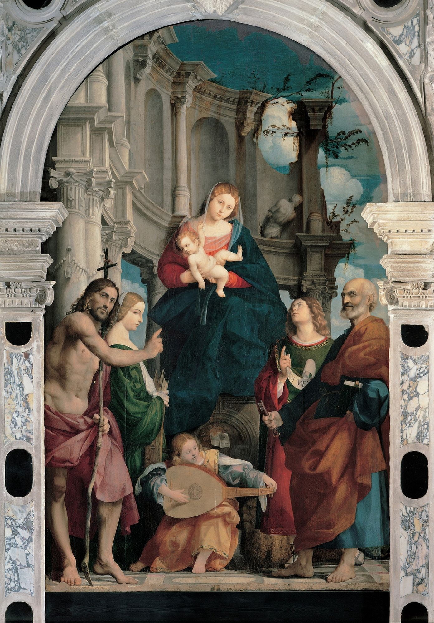 Sacchis Giovanni Antonio De Known As Il Pordenone Canvas Art - (18 x 24)
