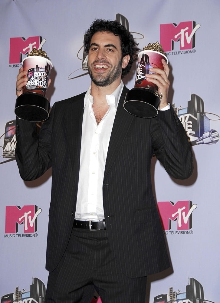 Sacha Baron Cohen At Arrivals For Mtv 2007 Movie Awards - Walmart.com