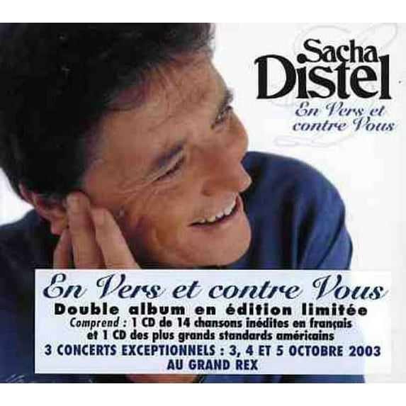 Sacha Distel - En Vers Et Contre Vous - Music & Performance - CD
