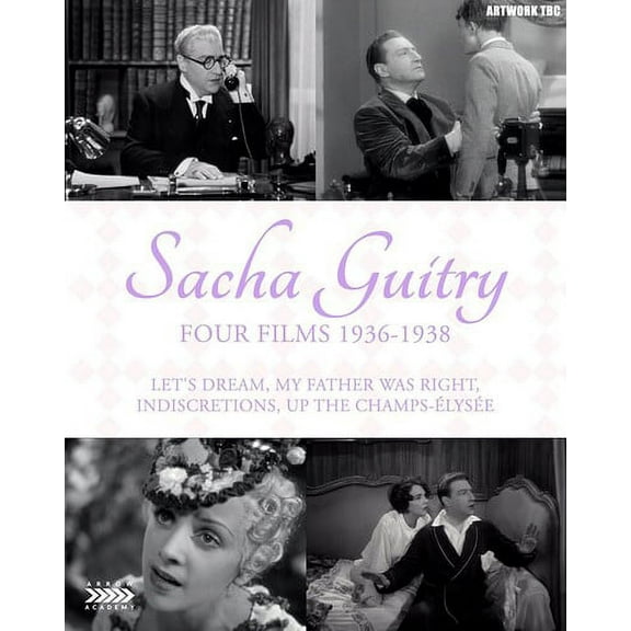 Sacha Guitry: Four Films 1936-1938 (Blu-ray + DVD), Arrow Video, Drama