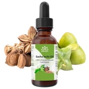 Sacha Inchi Oil Plukenetia Volubilis   100% Pure Cold-Pressed Omega-Rich Face, Hair & Nail Oil by Relaxcation | 0.5 4 fl oz