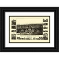 thumbnail image 1 of Sachese 24x17 Black Ornate Wood Framed with Double Matting Museum Art Print Titled - Washington DC - Sachese 1860, 1 of 4