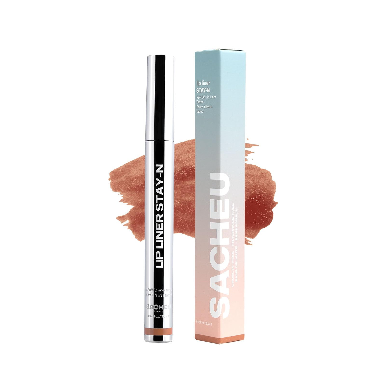 Sacheu Lip Liner StayN Peel Off Lip Liner Tattoo, Peel Off Lip Stain, Long Lasting Lip Stain