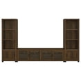 thumbnail image 1 of Sachin 3-piece 79-inch TV Entertainment Center Dark Pine, 1 of 20