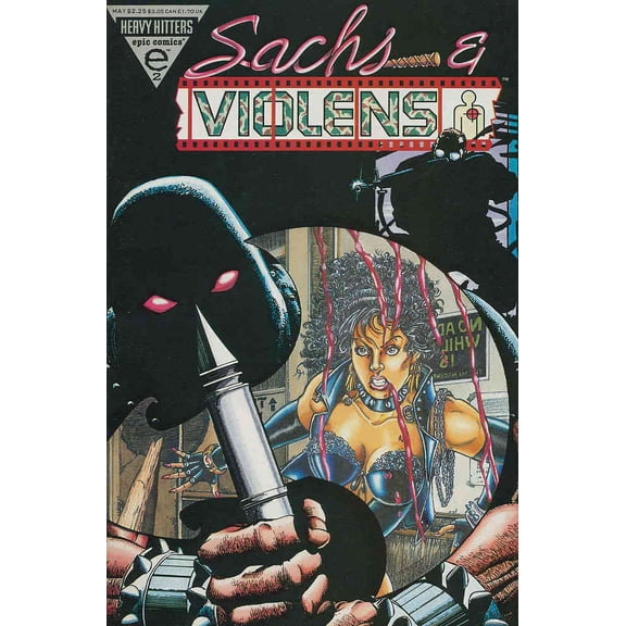 Sachs And Violens #2A (with card) VF ; Epic Comic Book