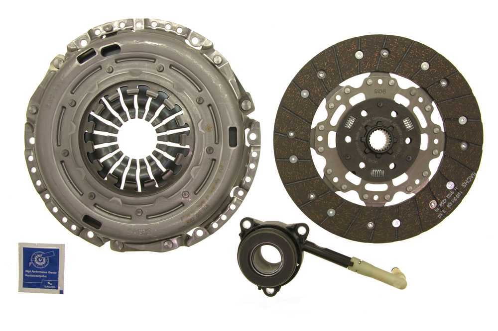 Sachs K70657-01 Clutch Kit Fits select: 2011-2014 VOLKSWAGEN JETTA TDI, 2012-2013 VOLKSWAGEN PASSAT SE