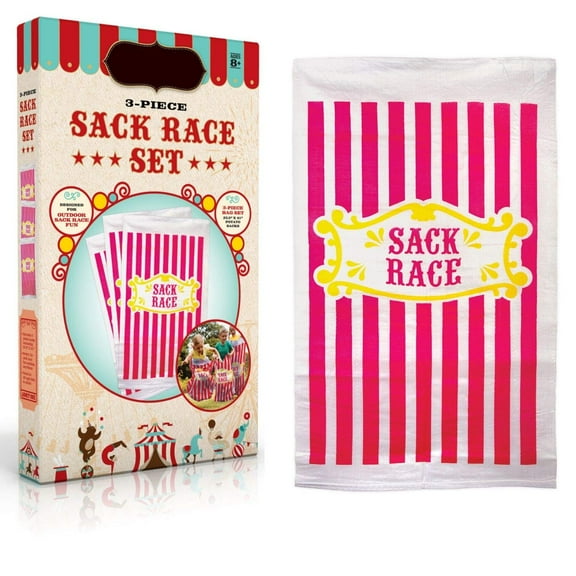 Sack Race Bags For Kids And Adults - 3 Pcs Set Great For Outdoor Games, Kids Activities - Potato Sack Race Bags For Kids, Fun Carnival Easter Family Game Party Game
