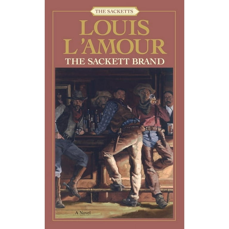 LOUIS L'AMOUR - SACKETT SERIES (LOT of 5) PAPERBACKS