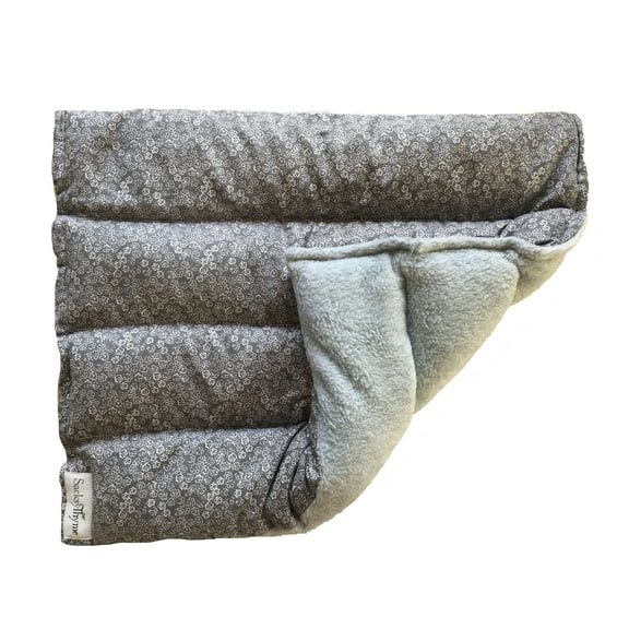 SacksyThyme Weighted Flaxseed Microwave Heating Pad, Moist Heat Microwavable Hot Pack for Back, Cramps, Muscle Ache, Joints, Neck, Shoulder, Covers Larger Areas, Size: XL 16" x 13" Made in USA