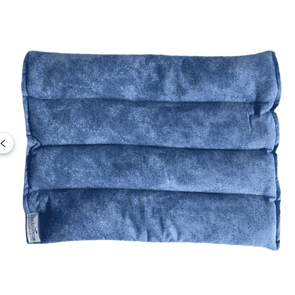 Sacksy Thyme XL Flaxseed Microwave Heating Pad, Moist Heat Pack for Back, Cramps, Muscle Ache, Neck & Shoulder