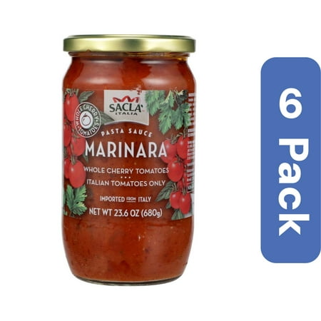 Sacla Cherry Tomato Marinara 24 oz (Pack Of 6)