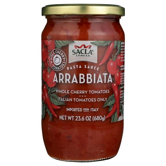 Sacla Cherry Tomatoes Arrabbiata 24 oz (Pack of 6)