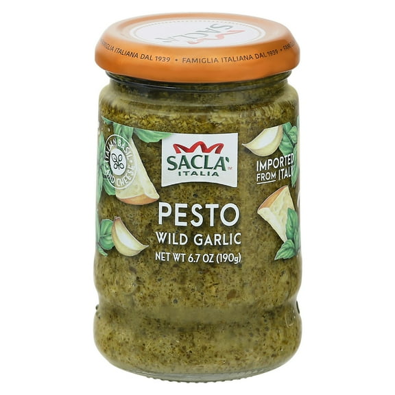 Sacla Wild Garlic Pesto 6.7 oz (Pack Of 6)