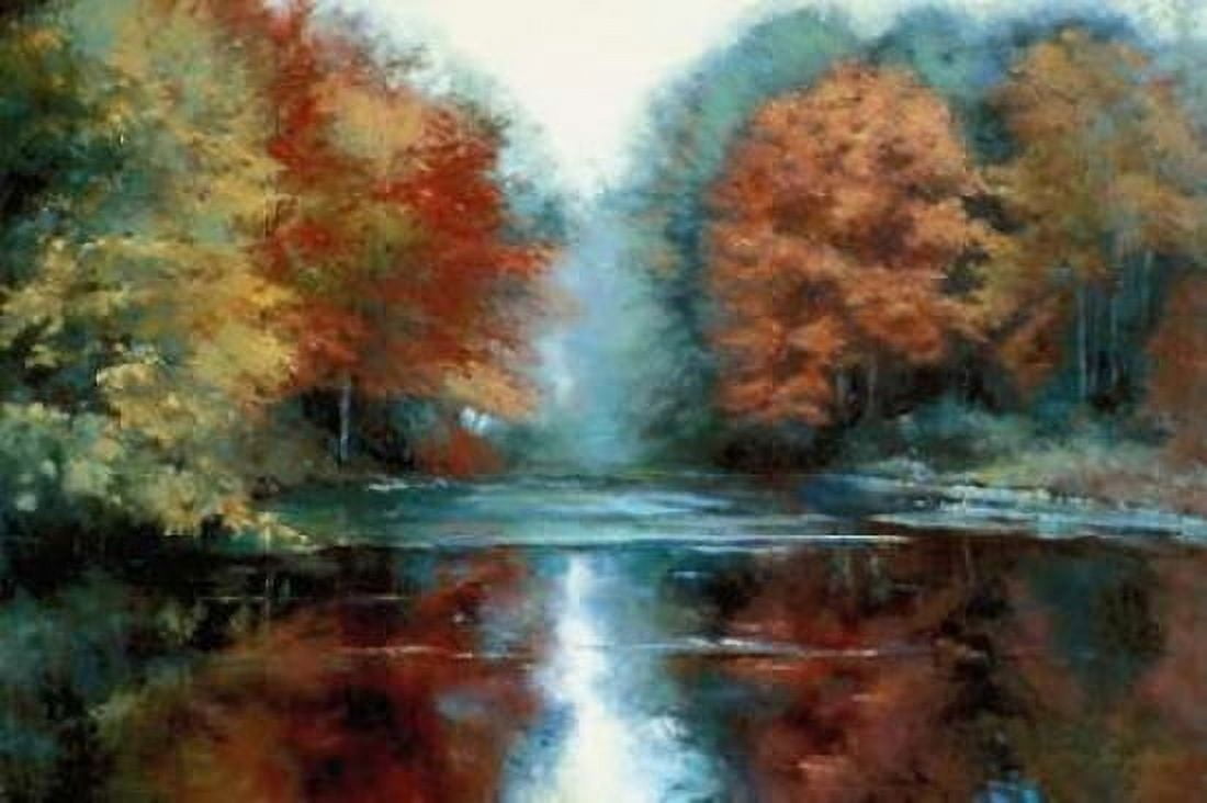Saco River Canvas Art - Esther Engelman (24 x 36)