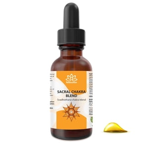 Sacral Chakra Essential Oil Blend – 0.33 fl oz | Relaxcation – Creativity & Passion