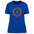 thumbnail image 1 of Sacral Chakra T-Shirt Women -Image by Shutterstock, Female Medium, 1 of 2