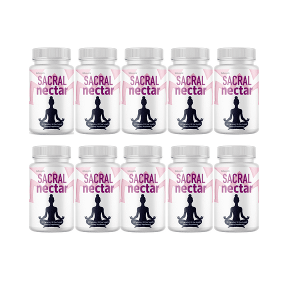 Sacral Nectar for Women Advanced Formula Balance Support - 10 Bottles