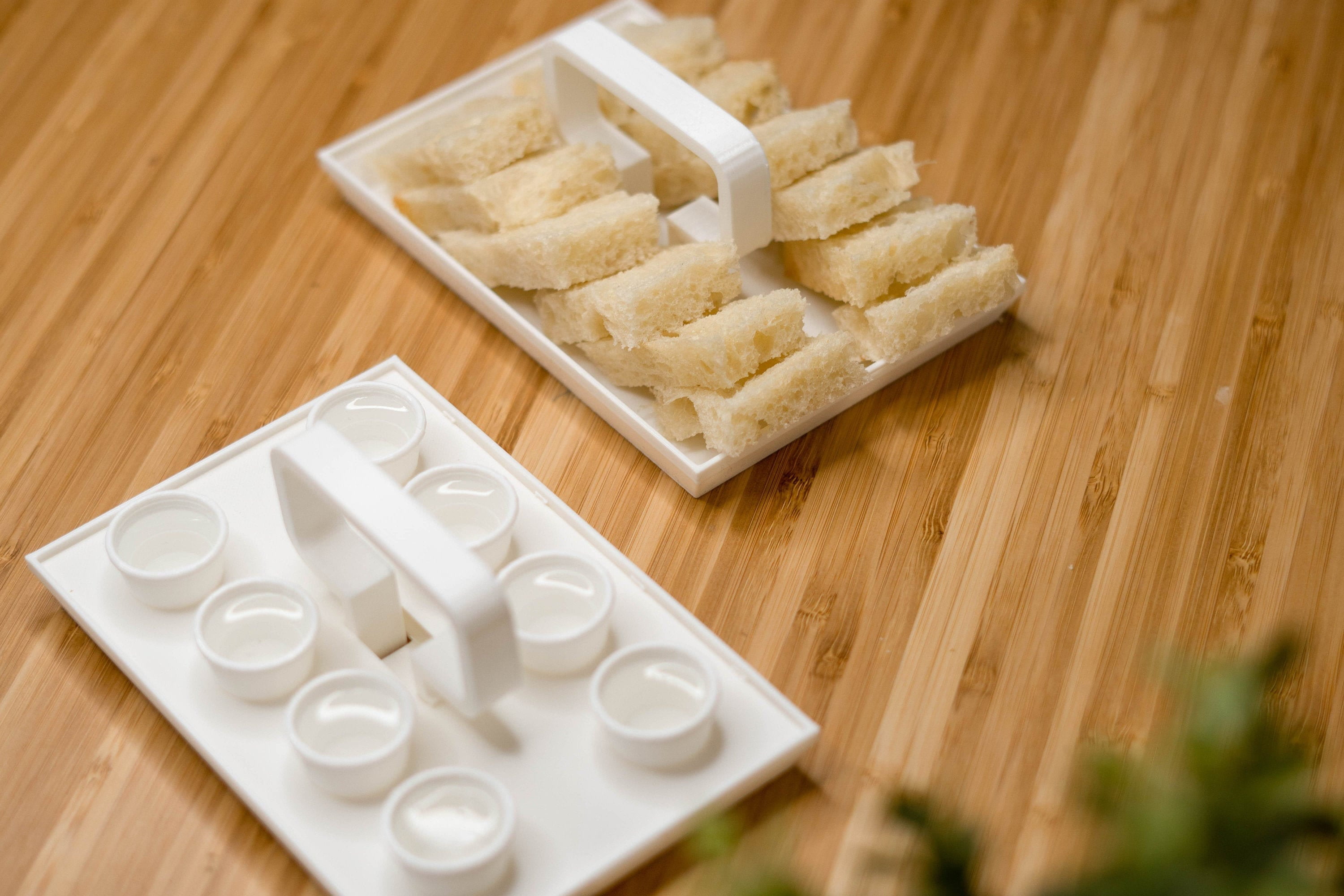 Sacrament Trays for LDS/Mormon Home Church Collapsible for Storage