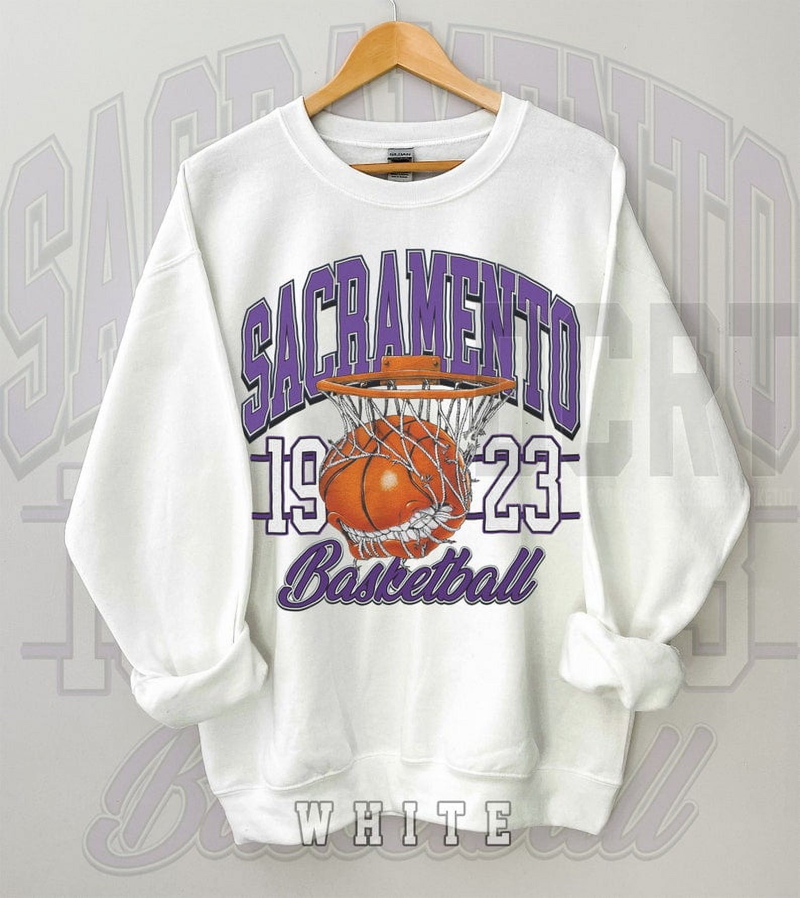 Sacramento Basketball Unisex NuBlend® Crewneck Sweatshirt
