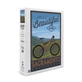 thumbnail image 1 of Sacramento, California, Mountain Bike Scene, Ride the Trails (1000 Piece Puzzle, Size 19x27, Challenging Jigsaw Puzzle for Adults and Family, Made in USA), 1 of 4