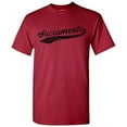 thumbnail image 1 of Sacramento City Baseball Script Basic Cotton T-Shirt - X-Large - Cardinal, 1 of 6